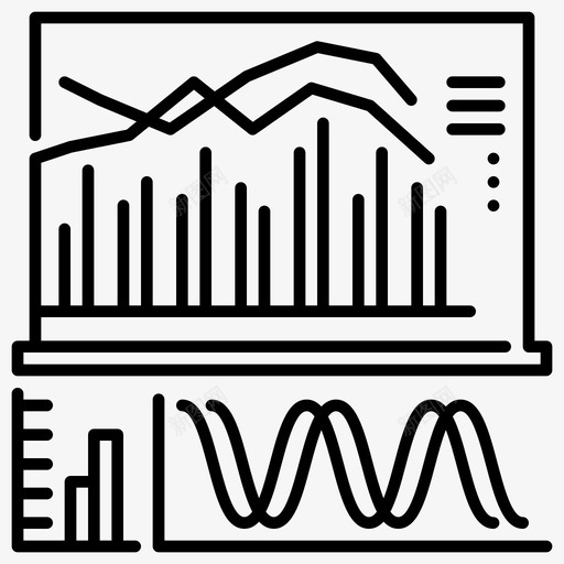 分析业务392线性图标svg_新图网 https://ixintu.com 业务 分析 线性