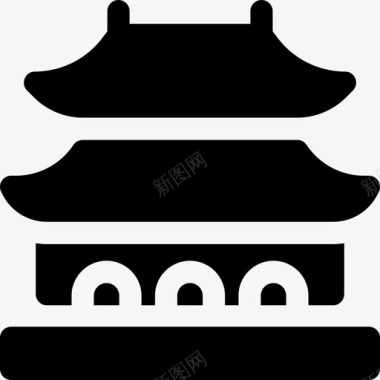 紫禁城中国30已满图标图标