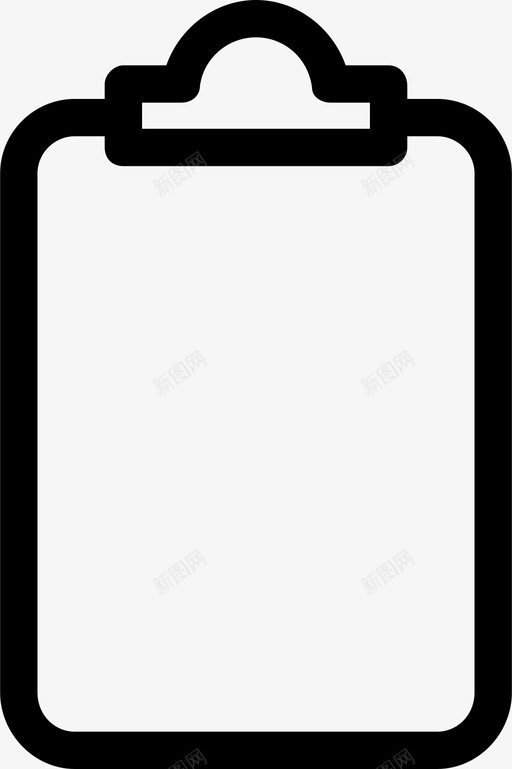 便笺剪贴板文档图标svg_新图网 https://ixintu.com 便笺 剪贴板 文件 文档 记事本