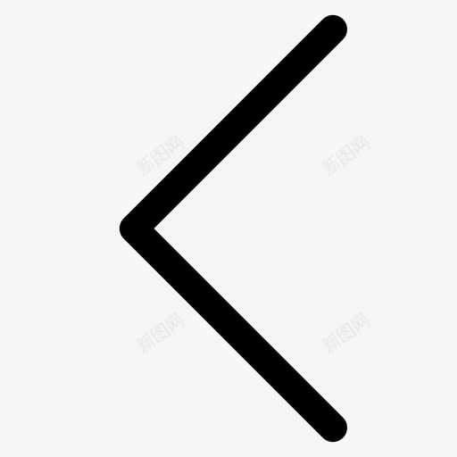 小于号svg_新图网 https://ixintu.com 小于号