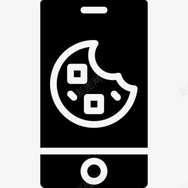 Cookiesuimobile1固态图标图标