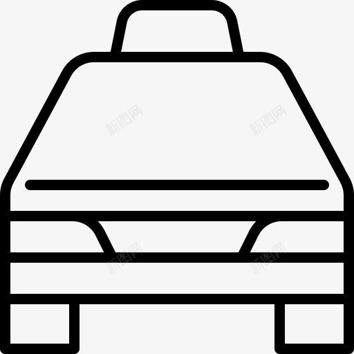 出租车23路直达出租车服务图标svg_新图网 https://ixintu.com 23路 出租车 服务 直达