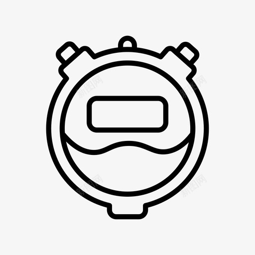 计时器秒表健身房图标svg_新图网 https://ixintu.com 健身房 图标 秒表 计时器