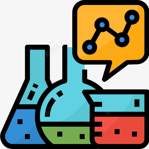 分析科学107线性颜色图标svg_新图网 https://ixintu.com 分析 科学 线性 颜色