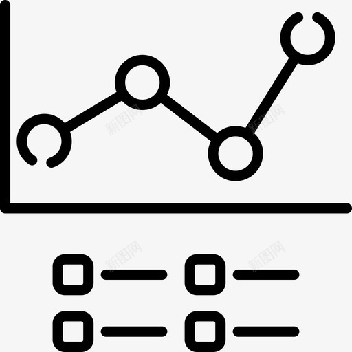 图表经济32线性图标svg_新图网 https://ixintu.com 图表 线性 经济32