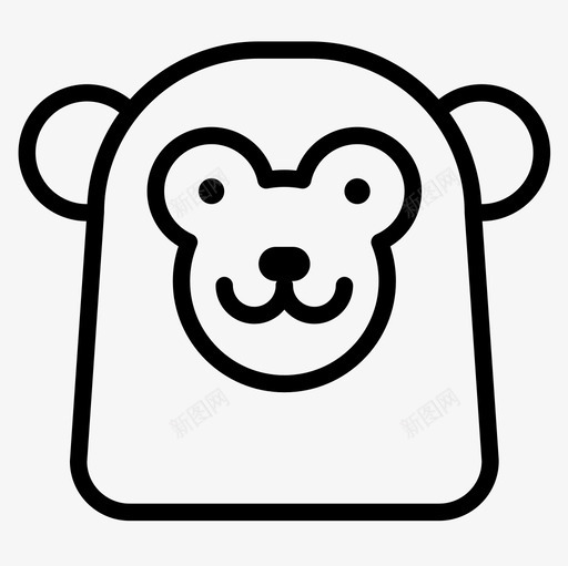 考拉动物44直系图标svg_新图网 https://ixintu.com 动物 直系 考拉