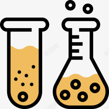 试管生化10黄影图标图标