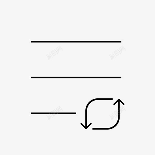 循环播放列表媒体重复图标svg_新图网 https://ixintu.com 媒体 循环 播放列表 歌曲 重复