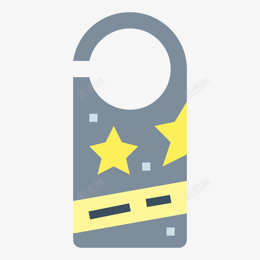 门把手睡眠40平的图标svg_新图网 https://ixintu.com 平的 把手 睡眠 门把