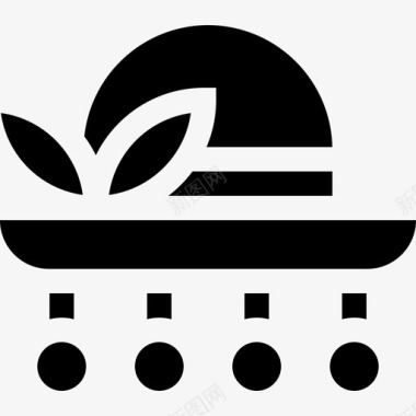 帽子复活节5填充图标图标