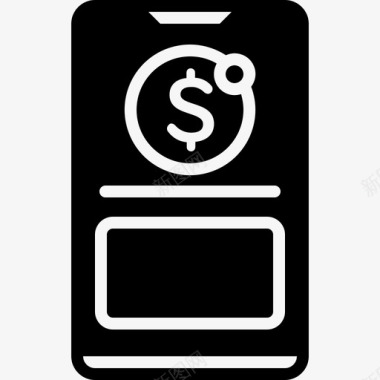 移动支付电子钱包在线图标图标