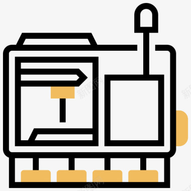 机械工业过程27黄影图标图标