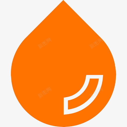 icon_订水-橙svg_新图网 https://ixintu.com icon_订水-橙