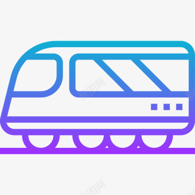 地铁运输车辆4坡度图标图标
