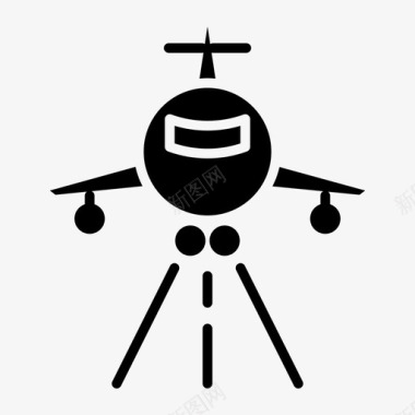 跑道机场航班图标图标