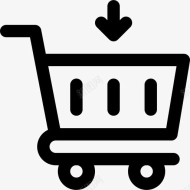 016-shopping-cart图标