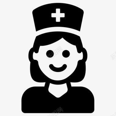 护士助理护理图标图标