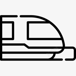 单轨铁路单轨铁路30直线图标高清图片