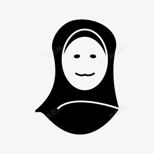 伊斯兰女人26个伊斯兰女人图标svg_新图网 https://ixintu.com 26个 伊斯兰 女人