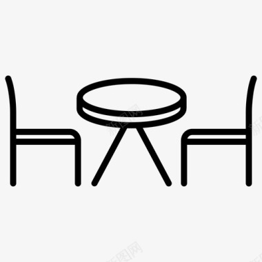 餐桌餐椅餐桌套件图标图标
