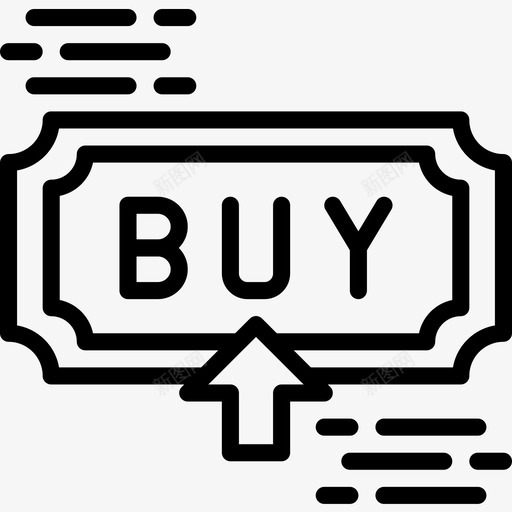 购买按钮购物140线性图标svg_新图网 https://ixintu.com 线性 购买按钮 购物140