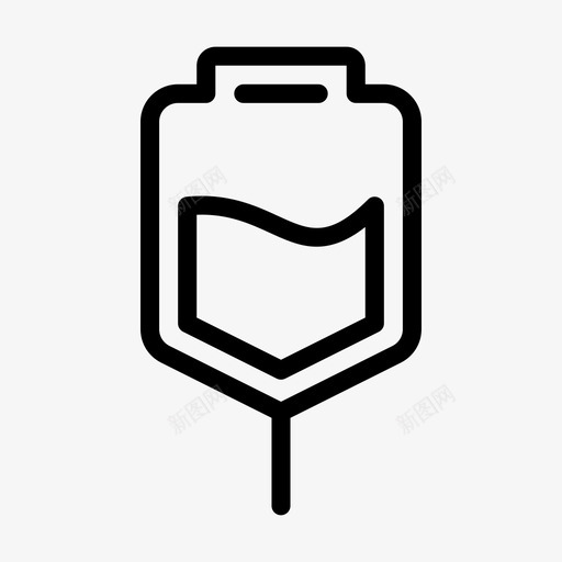 滴水瓶子保健图标svg_新图网 https://ixintu.com 保健 医疗保健线标志 滴水 瓶子 输液 静脉 静脉袋