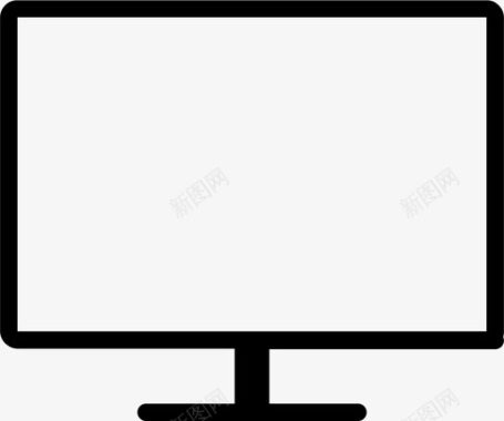 电视监视器图标游戏pc图标