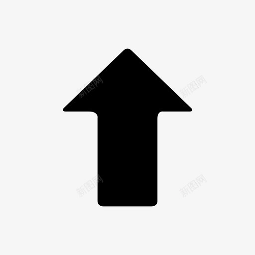 上传箭头方向箭头图标svg_新图网 https://ixintu.com 上传 方向 箭头