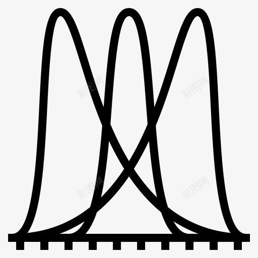 概率数据科学16线性图标svg_新图网 https://ixintu.com 数据科学16 概率 线性