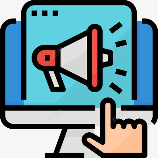 营销营销管理6线性颜色图标svg_新图网 https://ixintu.com 线性颜色 营销 营销管理6