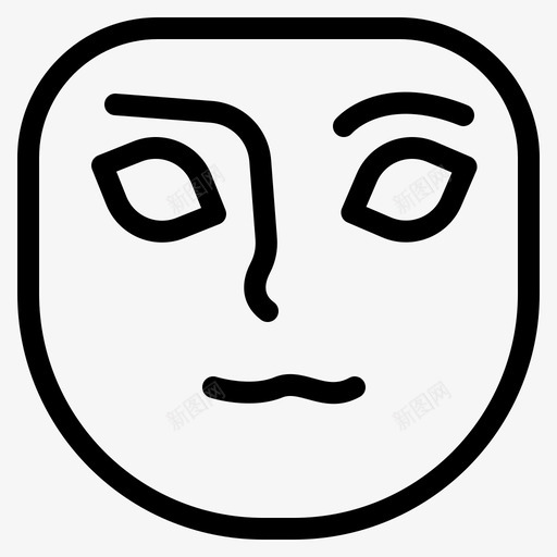 情感表情体贴图标svg_新图网 https://ixintu.com 人性化 体贴 情感 表情