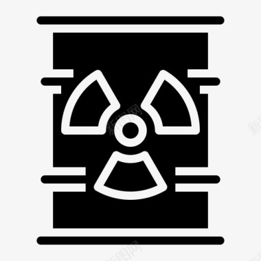 放射性化学38填充图标图标