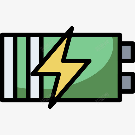 电池拯救世界线性颜色图标svg_新图网 https://ixintu.com 世界 拯救 电池 线性 颜色