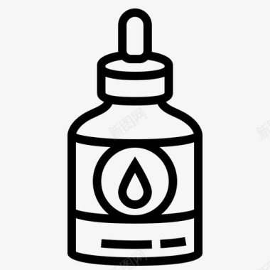 消毒瓶滴图标图标