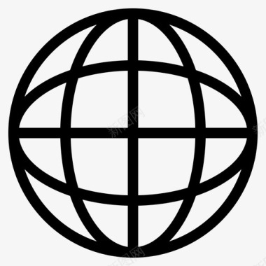 全球互联网安全图标图标