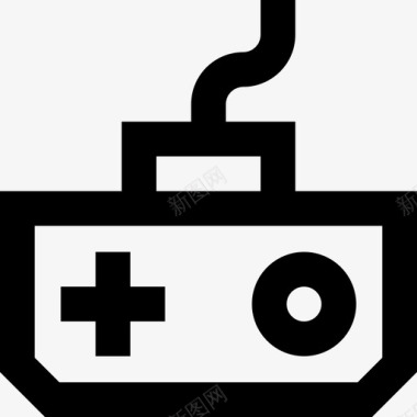 电子游戏29线性图标图标