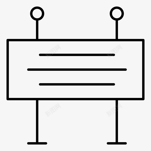 施工施工横幅施工路障图标svg_新图网 https://ixintu.com 交通 护栏 施工 横幅 用户界面 路障