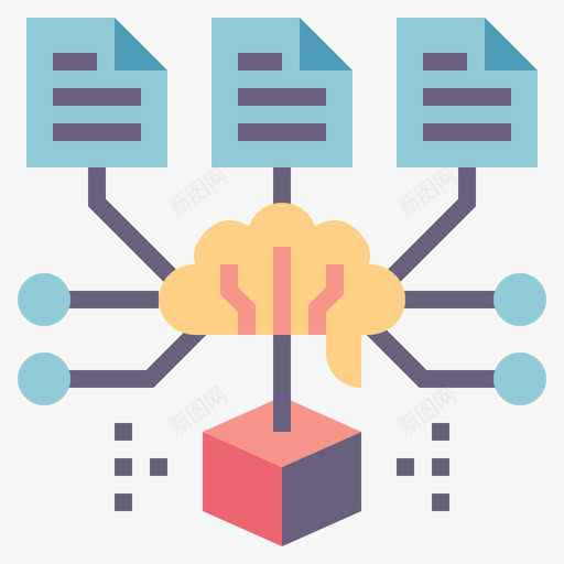 预测模型数据科学17平面图标svg_新图网 https://ixintu.com 平面 数据科学17 预测模型