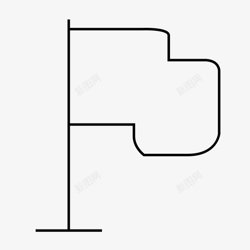 旗帜国家天空图标svg_新图网 https://ixintu.com 国家 天空 旗帜