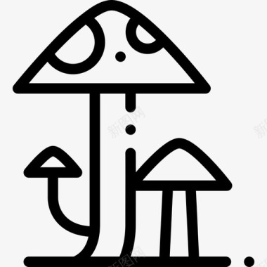 蘑菇秋性22直生图标图标