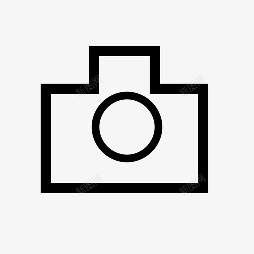 照相机图标照片svg_新图网 https://ixintu.com 图标 照片 照相机 简单