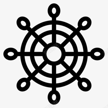 舵手海军陆战队轮子图标图标