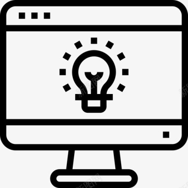 Idea网站和windows界面2线性图标图标