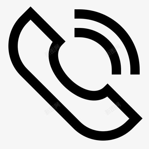扬声器呼叫通信图标svg_新图网 https://ixintu.com ikigai通信线路 呼叫 扬声器 消息 电话 通信