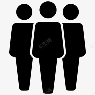 人员社区客户图标图标