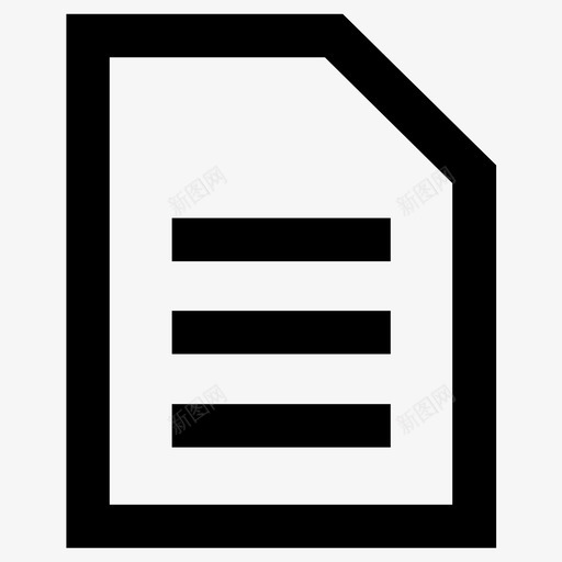 文件页面规则图标svg_新图网 https://ixintu.com 文件 条款和条件 规则 页面