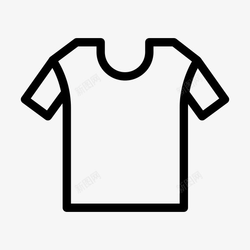 衬衫布料时尚图标svg_新图网 https://ixintu.com 布料 时尚 服装 款式 符号 线条 衬衫