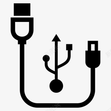 usb计算机驱动器图标图标