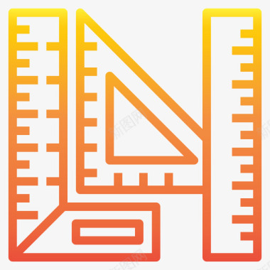 尺结构11坡度图标图标