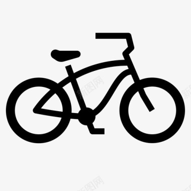 自行车26号自行车加油图标图标